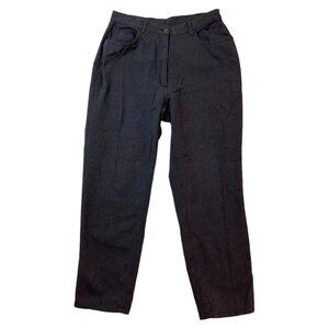 John Rich And Bros Woolrich Women's Soft Jeans Size 16 100% Cotton Black/Gray